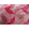 thumbnail image 4 of oneOone Cotton Silk Fabric Line|Chevron & Triangle Geometric Print Fabric By Yard 42 Inches Wide, 4 of 4