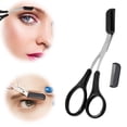 thumbnail image 3 of Reduce Price! WSBDENLK Eyebrow Trimmers Scissor 2024 New Eyebrow Scissors With Comb Precision Eyebrow Trimming Scissors Non-Slip Eyebrow Cutter Hair Removal Eyebrow Scissors, 3 of 5
