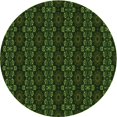 thumbnail image 1 of Ahgly Company Tapis de Zone Ronds d'Intérieur Lavables à la Machine, Transitionnels, Noir Nuit, 7 Pieds Rond, 1 of 7