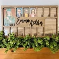 thumbnail image 3 of SXcggal One School Picture Frame K To 12 School Years Picture Frame K 12 Custom Name For Wooden School Photo Frame K 12 K Graduation Photo Frame Practical Multifunctional Artistic Desktop Decoration, 3 of 3