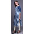 thumbnail image 3 of Bimba Kurti Droite à Panneaux en Coton pour Femmes, Longue Robe Kurti Imprimée, Haut Indien - Petit, 3 of 6