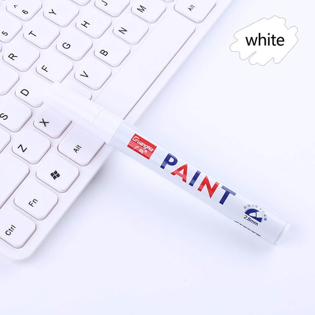 LSLJS Paint Pen Marker Color Oily Marker Pen Tire Ceramic Paint Touch-up Pen Pen1ml, Home Accessories