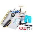 thumbnail image 2 of Esquirla Finger Skateboard Bike Kid Toys Practicing Matching Scooter Ramp Kit CDH-10, 2 of 8