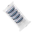 thumbnail image 4 of fastboy 4pcs 3 Layers Men Beard Manual Shaving Razor Men's Facial Hair Trimming Grooming Stainless Steel Razor, 4 of 7