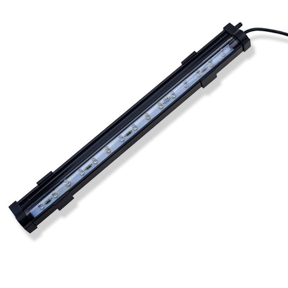 Thinsony LED Fishtank Light Portable Rectangular Replacement Electric Waterproof RGB Lighting Underwater Aquarium Lamp Lighting Decor 25.5CM US Plug