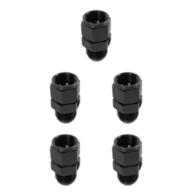 Transemion Raccord de Coupure de Pression avec Port de Jauge 1/8 NPT Pièces Auto Fiables et Durables 12AN 5Set