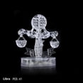 thumbnail image 2 of IROINID Casse-Tête en Cristal 3D Scie Gigogne Clair Douze 12 Constellations Astrologie Flash Lumière DEL, 2 of 3