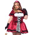 thumbnail image 1 of Gothic Red Riding Hood Plus Size Costume, 1 of 2