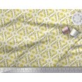 thumbnail image 2 of Soimoi Cotton Poplin Fabric Ogee Damask Print Fabric by Yard 56 Inch Wide, 2 of 5