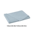 thumbnail image 3 of Wuztai Solid Color Fitted Sheet, Polyester Washable Bed Sheet, Easy Fit Soft Comfortable Mattress Cover for Bedroom Home Decor, 3 of 6