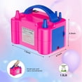 thumbnail image 3 of Electric Air Balloon Pump, Portable Dual Nozzle Electric Balloon Inflator for Party Decoration, 3 of 9