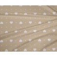 thumbnail image 4 of oneOone Polyester Lycra Fabric Dot & White Heart Print Fabric by The Yard 56 Inch Wide, 4 of 4
