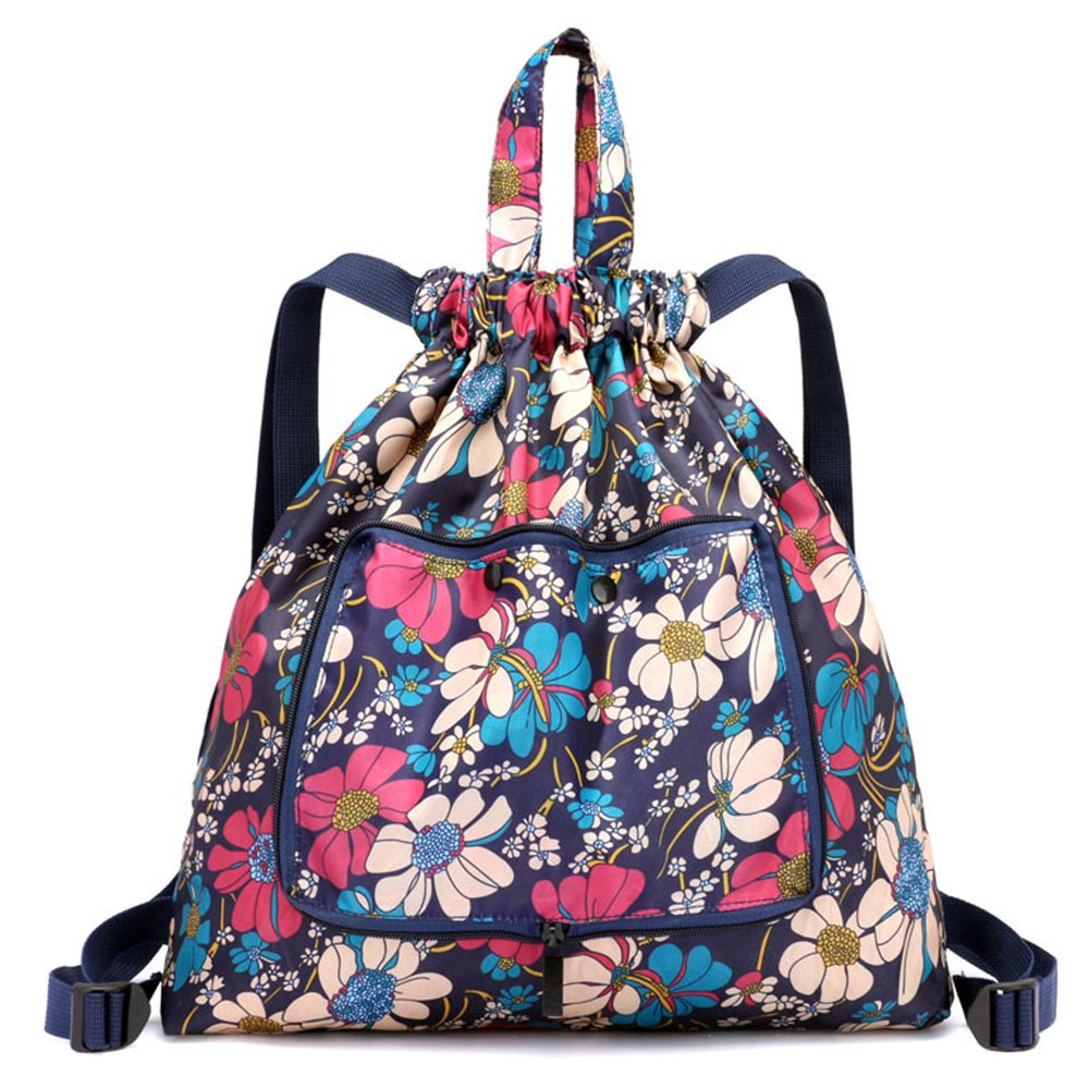 MesaSe Travel Bag Riding Solid Zipper Pocket Sports Large Capacity Backpack Foldable Shopping Yoga Lock Nylon Women Men Wear Resistant