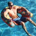 thumbnail image 2 of Margaritaville Pool Floats Sit & Sip Hammock Inflatable Water Chair, Red, 2 of 4