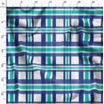 thumbnail image 3 of Soimoi Green Poly Georgette Fabric Gingham Check Decor Fabric Printed Yard 52 Inch Wide, 3 of 5