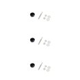 thumbnail image 4 of Ruiboury Lightweight Hood Lock For Car Modification Security Sleek Affordable black DP16-25 3Set, 4 of 6