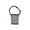 Grey, variant on Tyidzon Handheld Beverage Cup Cover Scald With Buckle Can Be Equipped With A Strap Portable Cup Cover