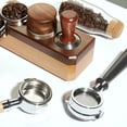 thumbnail image 3 of Bottomless Portafilter, Bottomless Portafilter 58mm Aluminum Alloy 2 Ears Coffee Portafilter with Filter Basket Coffee Bottomless Portafilter for Coffee, 3 of 8