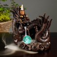 thumbnail image 3 of Incense , Home Ornament Decor Incense Holder, Dragon Shape Distinctive Ornamental For Decoration, 3 of 7