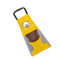 thumbnail image 2 of keepw Kitchen Apron Hanging Neck Hand Towel Adjustable Chef Aprons Oil-proof Coffee Overalls Waterproof Baking Accessories Yellow, 2 of 6