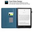 thumbnail image 2 of GSFY Case for All-new 7" Kindle Paperwhite 12th Gen & Kindle Colorsoft Signature Edition 2024 Release, Smart Premium PU Leather Wallet Stand Protective Cover Auto Sleep Wake, Dusty Blue, 2 of 7