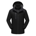 thumbnail image 2 of LSLJS Outdoor Warm Clothing Heated for Riding Skiing Fishing Charging Via Heated Coat( Black, XXXXL), 2 of 9
