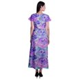 thumbnail image 3 of Moomaya Robe Longue Maxi pour Femmes à Manches Courtes, Robe Formelle/décontractée avec Poches P-TTG, 3 of 6