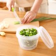 thumbnail image 2 of Langgg PP Drain Sealed Crisper Fruit Vegetable Fresh Containers Case Food Fridge Storage Box Kitchen Supplies, 2 of 5