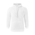 thumbnail image 4 of Birdeem Men Comfortable Hoodie Heart Pattern Solid Hooded Pocket Drawstring Sweatshirt, 4 of 12