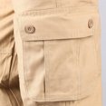 thumbnail image 4 of Penkiiy Pantalon de Randonnée Homme Liquidation Pantalon Cargo pour Homme Mode Décontracté Ajusté Multi-Poches Pantalon Droit Pantalon d'Assaut Extérieur Pantalon de Sport Pantalon Kaki, 4 of 6
