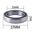 thumbnail image 2 of Allume 10 Pcs Roulement à Billes 6805-2RS Paroi Fine Gorge Profonde Roulements en Acier 25*37*7MM Argent, 2 of 10