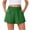 Vert, variante sur Lenpel Shorts Athlétiques pour Femmes Légers à Taille Haute Élastique Extensibles Shorts Décontractés d'Entraînement Shorts de Course Actifs avec Poches