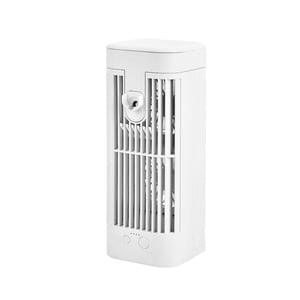 Rongfmy portatif Air Réchauffeur Évaporateur Air Petit été de bureau de ventilateur USB Air