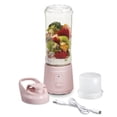 thumbnail image 3 of Hamilton Beach Blend Now Portable Cordless Blender with Stainless Steel Blades, USB Rechargeable, 16 oz Jar, Pink, 51181J, 3 of 9