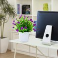thumbnail image 5 of Realistic Desktop Greenery for Home Decoration with Potted Mimicking Leaves for Indoor Use, 5 of 5