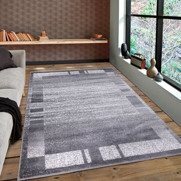 A2Z Palma 9958 Contemporary Transitional Border Soft Large Area Rug Tapis Carpet Entry (3x5 4x6 5x7 5x8 7x9 8x10)