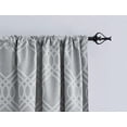 thumbnail image 2 of Eclipse Zana Trellis 63" Blackout Rod Pocket Window Panel, 2 of 3