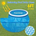 thumbnail image 2 of AIHOME Swimming Pool Cover Sunblock UV Protection Pool Dust Cove Easy Set Cover for Swimming Pool, 2 of 2
