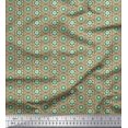 thumbnail image 1 of Soimoi Polyester Crepe Fabric Artistic Floral Fabric Prints by Yard 42 Inch Wide, 1 of 3