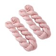 thumbnail image 2 of Lipstore 2 Pieces Cheesecloth Table Runner Trendy for Holiday Photo Backdrop New Year pink, 2 of 8