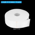 thumbnail image 2 of Unique Bargains 1-1/2' 10 Yard Velvet Ribbon Polyester Single Face Spool Gift Wrap Craft Decoration, White, 2 of 6