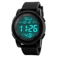 thumbnail image 5 of (2-Pack) Rinsvye Wrist Watch Digital Men Digital Watch Womens Analog Sport Men's Watch Digital Wrist Watches atomic Watch Alarm Watches for Men Wrist Stopwatch Men, 5 of 5