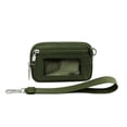 thumbnail image 1 of Boovnll Home Storage, Transparent Pvc Card Wrist Bag Portable Bank Card Coin Storage Bag, Storage, Storage and Organization, Organization and Storage, 1 of 5