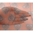 thumbnail image 4 of oneOone Viscose Chiffon Fabric Floral Block Fabric Prints By Yard 42 Inch Wide, 4 of 4
