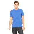 thumbnail image 1 of Bella Canvas Mens CVC Jersey Tee, XL, Heather True Royal, 1 of 3