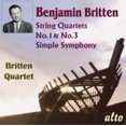 thumbnail image 1 of BENJAMIN BRITTEN (1913-1976) STR QRTS 1 & 3 SIMPLE, 1 of 1