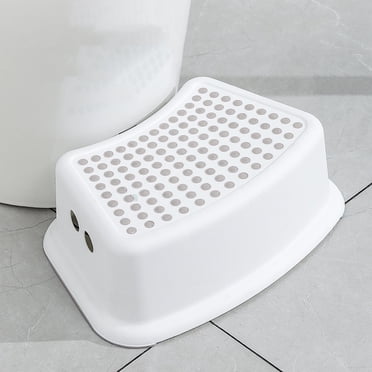 TopLLC Essentiels de Bain, Accessoires de Baignoire Marchepied de Toilette Accroupi Marchepied pour Faire Caca Marchepied de Salle de Bain Marchepied pour Pot Marches d'Assistance pour Toilette Marchepied Convient à Toutes les Toilettes Détachable Empilable Banc de Pot de Chambre