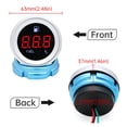 thumbnail image 4 of 52mm Fuel Level Gauge With 100-550mm Fuel Level Sensor 0-190ohm Fuel Level Indication For Marine Boat Car Truck Oil Tank Level ,Easy Setup, 4 of 7