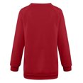 thumbnail image 4 of Qertyioot T-Shirt Graphique pour Femmes de la Saint-Valentin à Manches Longues, Haut à Col Rond Imprimé, Chandail Décontracté, 4 of 5