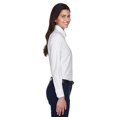 thumbnail image 3 of Harriton Ladies' Long-Sleeve Oxford with Stain-Release, 3 of 3